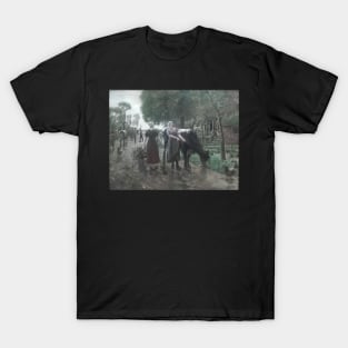 road in dutch village 1885 - Max Liebermann T-Shirt